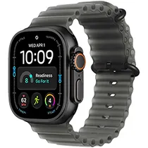 Apple Watch ULTRA4 MJAY4CL/ A 49MM / One Size / GPS + Celular - Black Titanium / Translucent Black Ocean Band
