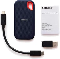 SSD 1TB Externo Portatil Sandisk USB-C 600 MB/s SDSSDE10-1T00-G25