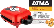 Waflera Sandwichera Atma WS027DRN 2 En 1 700W /Black Mickey Mouse/220V 50-60HZ