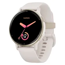 Smartwatch Garmin Vivoactive 5 010-02862-11 - Branco e Dourado