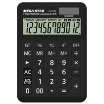Calculadora Megastar DS2780N 12 Dígitos - Black