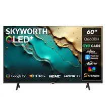 TV 60" Smart LED Skyworth 60G6600H - Google TV/WF/DGT