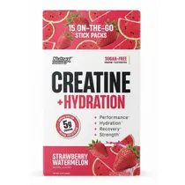 Nutrex Creatine + Hydration Fruit Straw Watermelon - 15 Serving