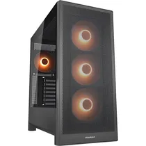 Gabinete Gamer Cougar MX230 RGB e-ATX Mid Tower - Preto