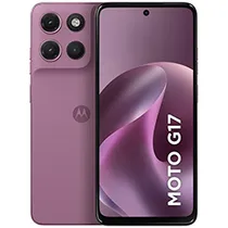 Celular Motorola G17 XT2623-1 4GB de Ram / 128GB / Tela 6.72" / Dual Sim Lte - Pantone Bordeaux Rosa