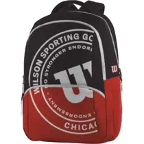 Wilson 65011059BL Mochila Negro c/ Rojo