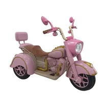 Moto Elétrica Infantil Retrô Cor Rosa Mod 445A