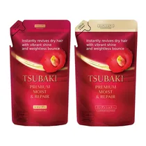 Shiseido Tsubaki Kit Refil Mois Shamp+Cond 300ML