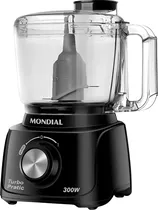 Mini Procesador Mondial Turbo Pratic MP-16-B 110V Black
