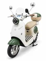 Moto Elétrica Midi Pro MDP-Cappuccino II | 1000W 60V/24AH-Verde (Acompanha Capacete)