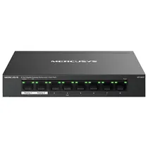 Hub Switch Mercusys MS108GP Poe+ 8 Portas Gigabit - Preto