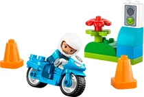 Lego Duplo Blue Police Motorcycle - 10471 (11 Pçs)