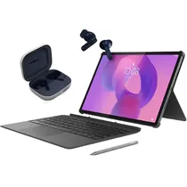 Tablet Lenovo Idea Tab Pro TB373FU 12.7" 256 GB Wi-Fi Teclado + Pen + Fone de Ouvido - Luna Grey