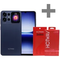 Celular Hotwav X100 Se Dual Sim de 64GB/4GB Ram de 6.75" 13MP/5MP - Stealth Gray + Capinha + Película