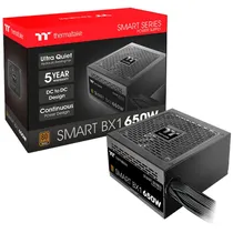 Fonte Thermaltake Smart BX1 650W ATX Não Modular 80 Plus Bronze - PS-SPD-0650NN