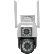Câmera IP Sate A-CAM010D 4MP Dual Lens Wi-Fi 2V - White