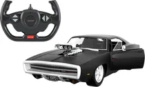 1970 Dodge Charger R/T Escala 1/16 R/C Rastar 99010 - Black