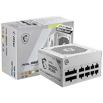 Fonte de Alimentação MSI Mag A850GL 850W ATX 3.1 / Modular / 80 Plus Gold - Branco