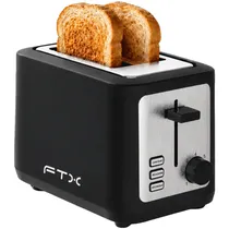 Torradeira Elétrica FTX TSR2-40 - 800W - 220V 50/60HZ - Preto e Inox