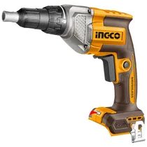 Kit Parafusadeira Ingco CDSLI204281 - para Gesso - 4200RPM - 220V 50/60HZ - Marrom e Laranja