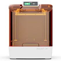 Impressora 3D Creality HALOT-X1 / Bivolt - Branco / Laranja