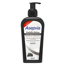 Asepxia Jabon Liquido Carbón Detox 200ML