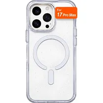 Estojo Protetor Peining Sparkle CPJ2-2 Magsafe para iPhone 17 Pro Max - Prata