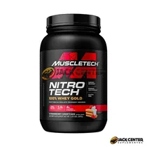 Nitrotech 100% Whey Gold 2L 1KG Strawberry Shortcake