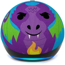 Smart Speaker Amazon Echo Dot Kids 5TH Generation C2N8L4 com Wi-Fi/Bluetooth - Dragão