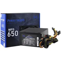 Fuente de Alimentación para PC Mtek MPS-650 ATX 650W/Bivolt - Black