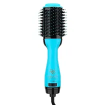 Escova Secadora Eletrica Vbeauty VB5001 / 1200W / 3 Temperaturas / 110V ~ 50/ 60HZ - Azul/ Preto