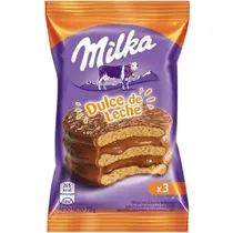 Alfajor Milka Doce de Leite Triplo - 6 Unidades