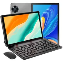 Tablet Doogee U11 Vip Edition 128GB/4GB Ram de 10.95" 13MP/5MP - Misty Gray + Teclado Inglès + Funda Gris