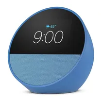 Amazon Alarm Echo Spot Smart Clock With Alexa 2023 Blue