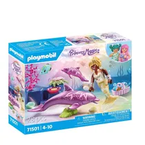 Juguete Playmobil Mermaid With Dolphins
