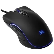 Mouse Gaming Mtek MSG-6098LR USB - Preto Multicor