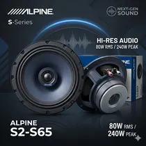 Alto Falante Alpine 6" S2-S65 240W/80RMS- Sobre Pedido