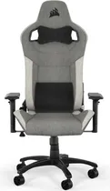 Silla/Cadeira p/Gamer Corsair T3 Rush Gray/White (CF-9010058-WW)