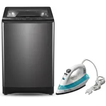 Kit Máquina de Lavar Mabe LMA9520 9.5KG 220V + Ferro Blask Decker IRBD100