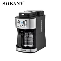 Cafetera Eléctrica Sokany 2 En 1 de 1.8L de 950W