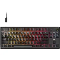 Teclado Gamer Mecânico Corsair K70 Core TKL 80% RGB USB Switch MLX Red - Black (Inglês) (CH-911911E-Na)