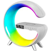 Speaker com Carregador Wireless Blulory N69 10 Watts com Bluetooth - Branco