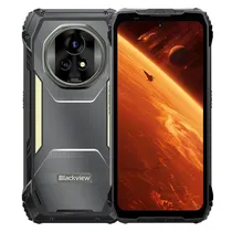 Celular Blackview Xplore 2 NFC Dual Sim de 256GB/12GB Ram de 6.73" 50MP/50MP - Preto/Amarelo