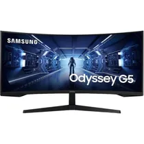 Mon. LED 34" Samsung G5 LC34G55TWWNXZA Curvo 165HZ