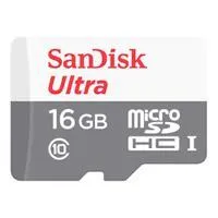 Cartão de Memóriaória Microsd 16GB Sandisk Ultra Classe 10 80MB/s