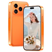 Mini Celular 17 Pro Max / Wifi / MP3 / MP4 / FM - Orange