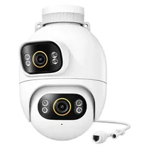 Câmera de Segurança Imilab EC6 Dual Pro 3K+3K CMSXJ68A 5MP Wifi - Branco