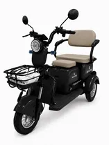 Triciclo Elétrico Midi Pro MDP-X3PRO-1000W-Preto