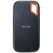 SSD Externo Sandisk 8TB Extreme Portátil / USB-C 3.2 - Preto (SDSSDE61-8T00-G25)
