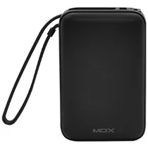 Carregador Portátil Mox MO-PB1020 10000MAH 25W / USB-C / USB - Preto
